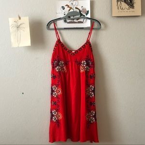 Embroidered Flower Dress